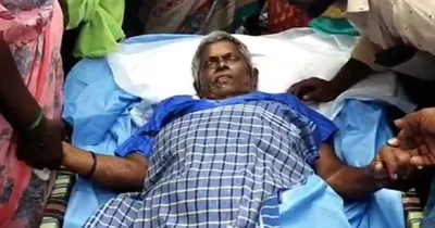 இறந்துவிட்டதாக கருதி மயானத்திற்கு கொண்டு செல்லப்பட்ட மூதாட்டி கண் விழித்த சம்பவம் 