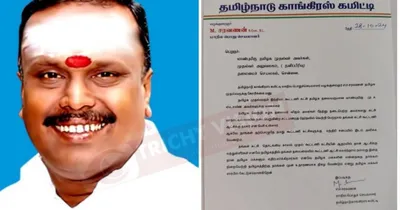 அமைச்சரவையில் பங்கு வேண்டும்   முதலமைச்சருக்கு தமிழக காங்கிரஸ் நிர்வாகி  கடிதம் 