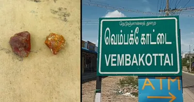 வெம்பக்கோட்டை அகழாய்வு   6000 ஆண்டுகள் பழமை வாய்ந்த கற்கள் கண்டெடுப்பு 