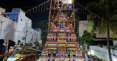 காஞ்சிபுரம் ஸ்ரீ நகரீஸ்வரர் கோயில் கும்பாபிஷேக விழா   திரளான பக்தர்கள் பங்கேற்பு 